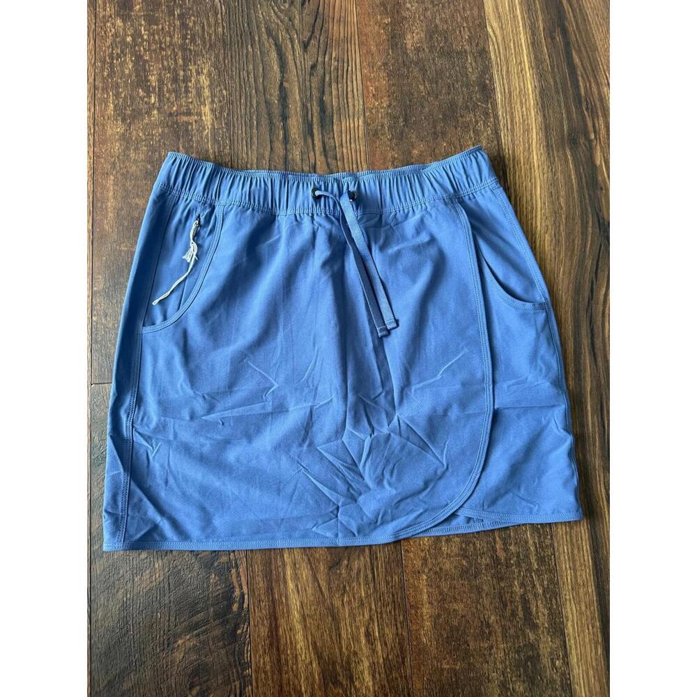 NEW Patagonia Womens Fleetwith Skort Current Blue Size Small